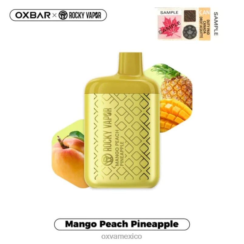 OXVA Monterrey - OXVA OXBAR 4500 mango durazno piña 4D24832