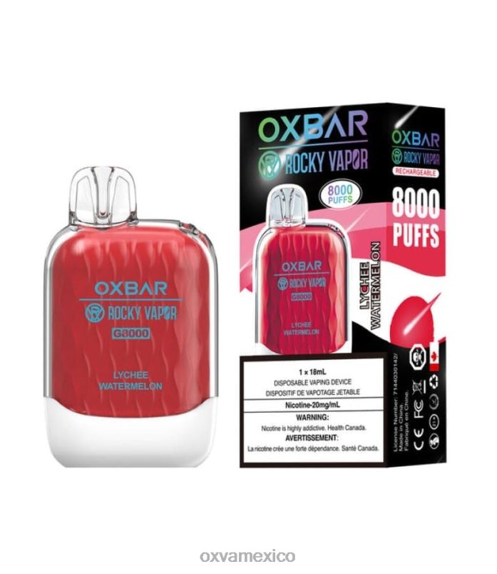 OXVA Best Vape - OXVA OXBAR G8000 sandia lichi 4D24860