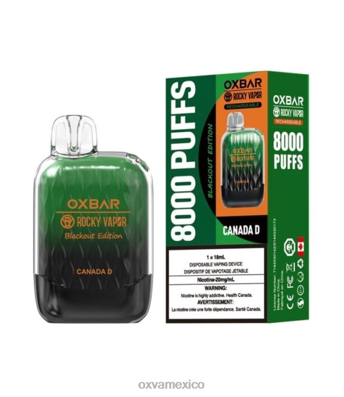 OXVA Disposable Vape Price - OXVA OXBAR G8000 canadá 4D24845