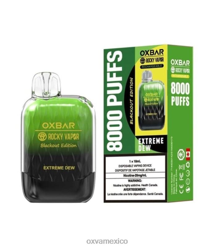 OXVA Vape Flavors - OXVA OXBAR G8000 rocío extremo 4D24843