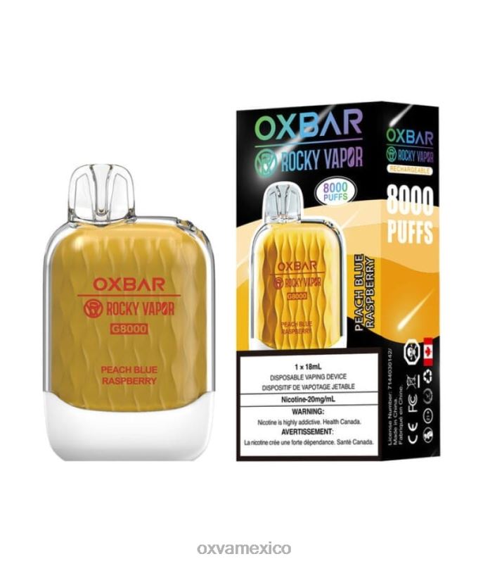 OXVA Vape For Sale - OXVA OXBAR G8000 frambuesa azul melocotón 4D24837