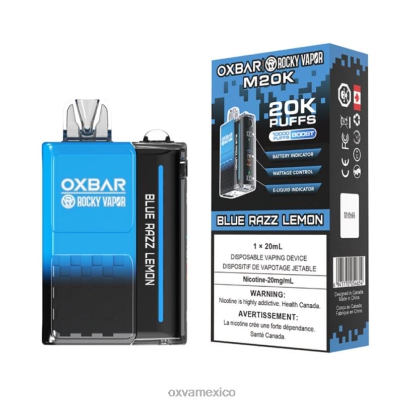 OXVA Monterrey - OXVA OXBAR M20K limón razz azul 4D2482