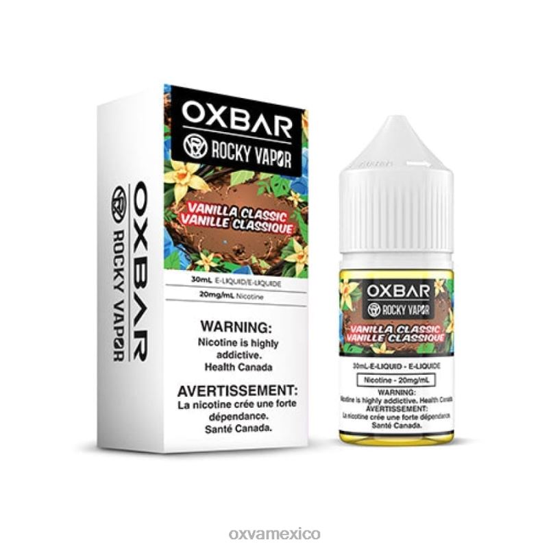 OXVA Best Vape - OXVA OXBAR clásico de vainilla 4D24850 30 ml de sal nic