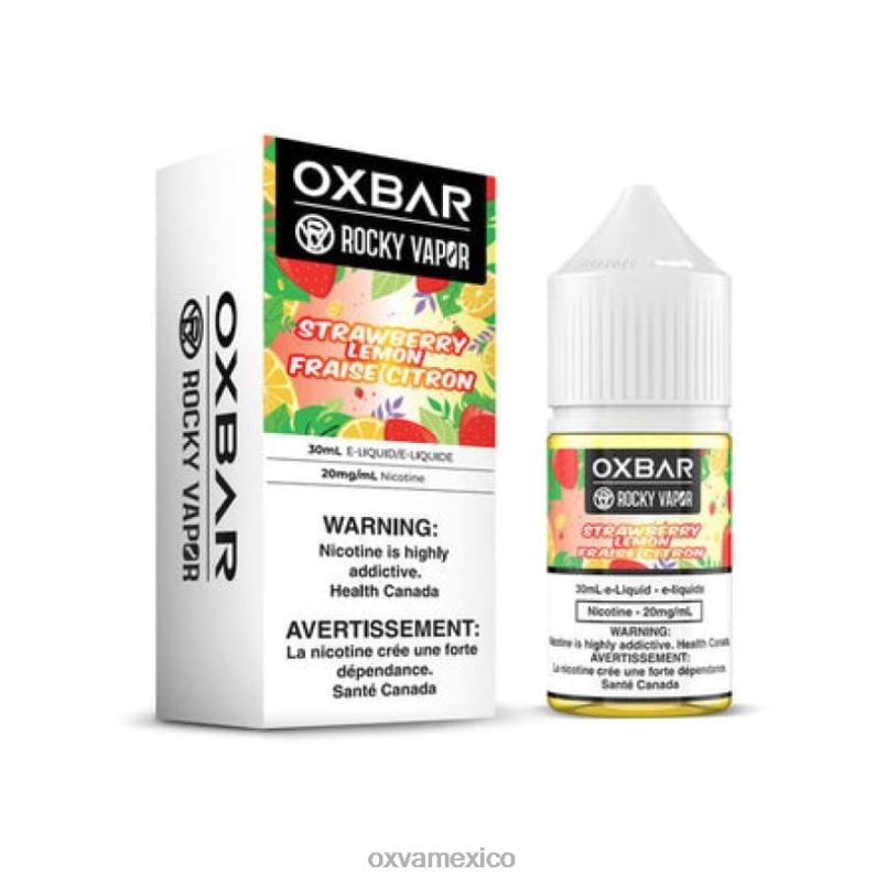 OXVA Monterrey - OXVA OXBAR limon fresa 4D24852 30 ml de sal nic