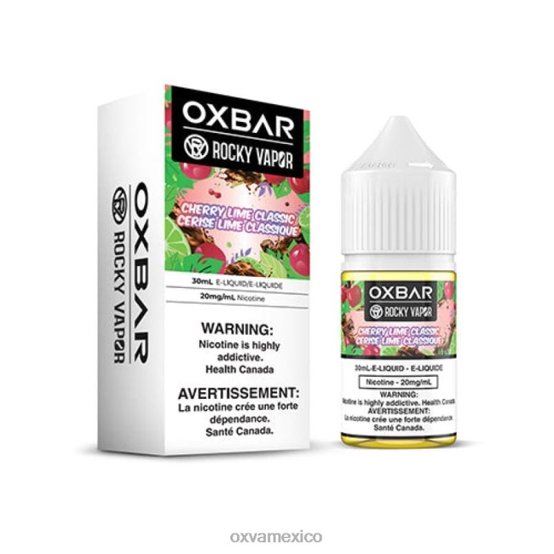 OXVA Vape Store - OXVA OXBAR clásico de lima cereza 4D24849 30 ml de sal nic