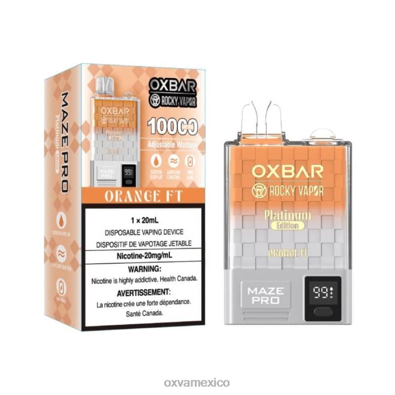 OXVA Disposable Vape Price - OXVA OXBAR MAZE PRO 10000 pies naranjas 4D24815